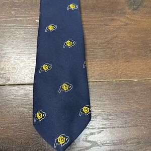 University of Colorado Pintail Tie Men's All Silk Made In The USA